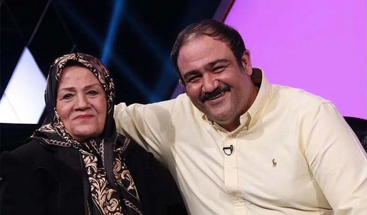 مهران غفوریان در جشن تولد مادرش /عکس