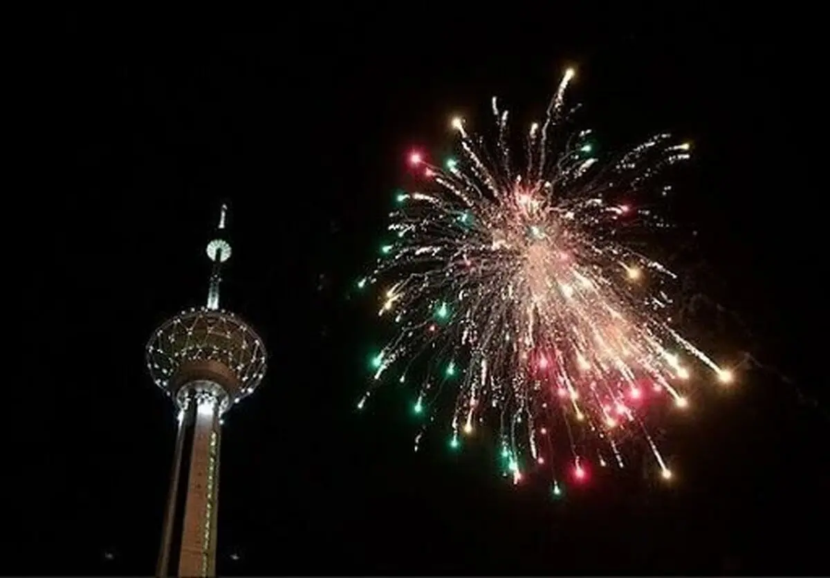 
نورافشانی آسمان استان تهران 
