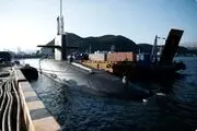 زیردریایی استراتژیک آمریکا وارد منطقه شد