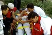 
سقوط یک مرد 53 ساله از ارتفاعات طاق بستان

