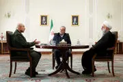 تصاویر نشست مشترک سران قوا
