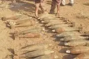 کشف ۴۲ خمپاره در نینوا طی عملیات الحشد الشعبی
