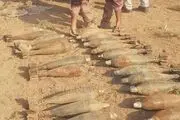 کشف ۴۲ خمپاره در نینوا طی عملیات الحشد الشعبی