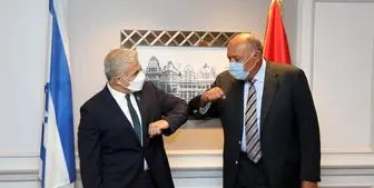  ملاقات وزیر خارجه مصر با همتای صهیونیست خود در بروکسل 