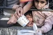 آمار تکان‌دهنده از سوءتغذیه میان کودکان غزه که تبدیل به پوست و اسکلت شده‌اند