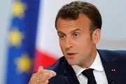 مکرون: فرانسه با افراط‌گرایی مبارزه می کند
