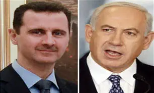 پاسخ " نتانیاهو " به نامه " بشار اسد "