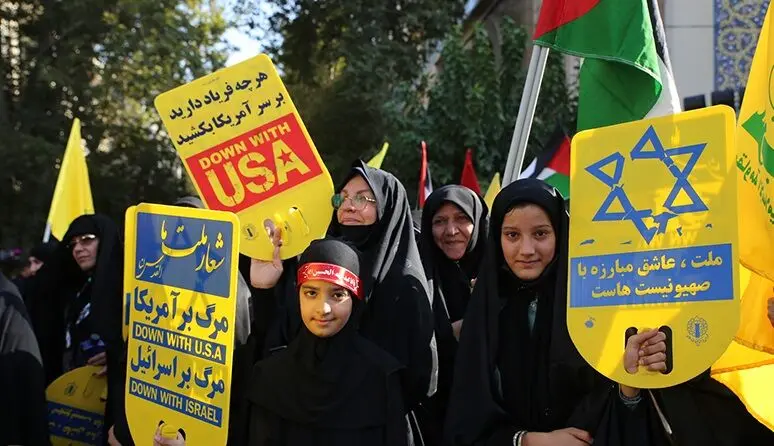 تجمع ضد صهیونیستی مردم تهران در میدان فلسطین/گزارش تصویری