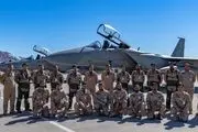 تمرین مشترک هوایی عربستان و آمریکا 