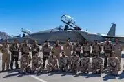 تمرین مشترک هوایی عربستان و آمریکا 