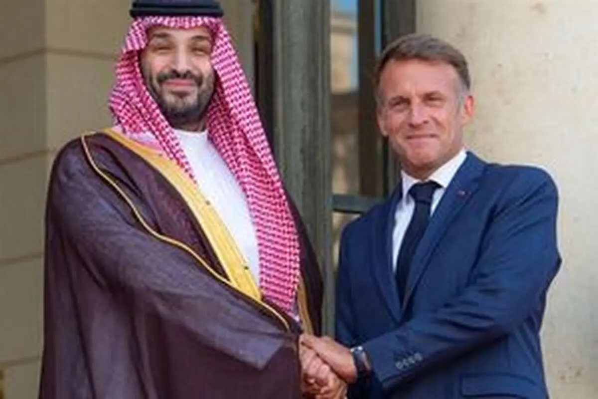  بن‌سلمان به دیدار ماکرون در الیزه رفت
