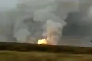 وقوع چندین انفجار در منطقه «ریازان» روسیه/ فیلم