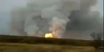 وقوع چندین انفجار در منطقه «ریازان» روسیه/ فیلم