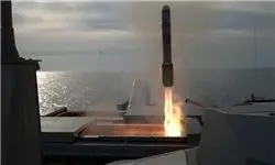 آزمایش موشک جدید نیروی دریایی آمریکا