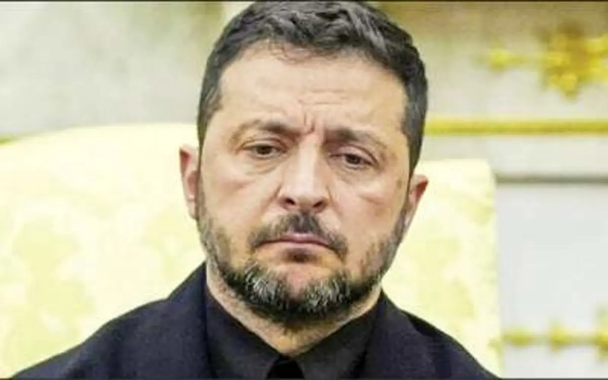 خداحافظی غریبانه زلنسکی/فیلم