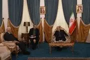 دیدار رئیس حشدالشعبی با دبیر شورای عالی امنیت ملی