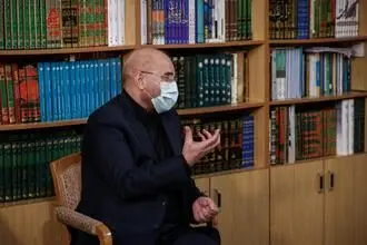 دیدار رئیس مجلس شورای اسلامی با مراجع عظام تقلید در قم/گزارش تصویری