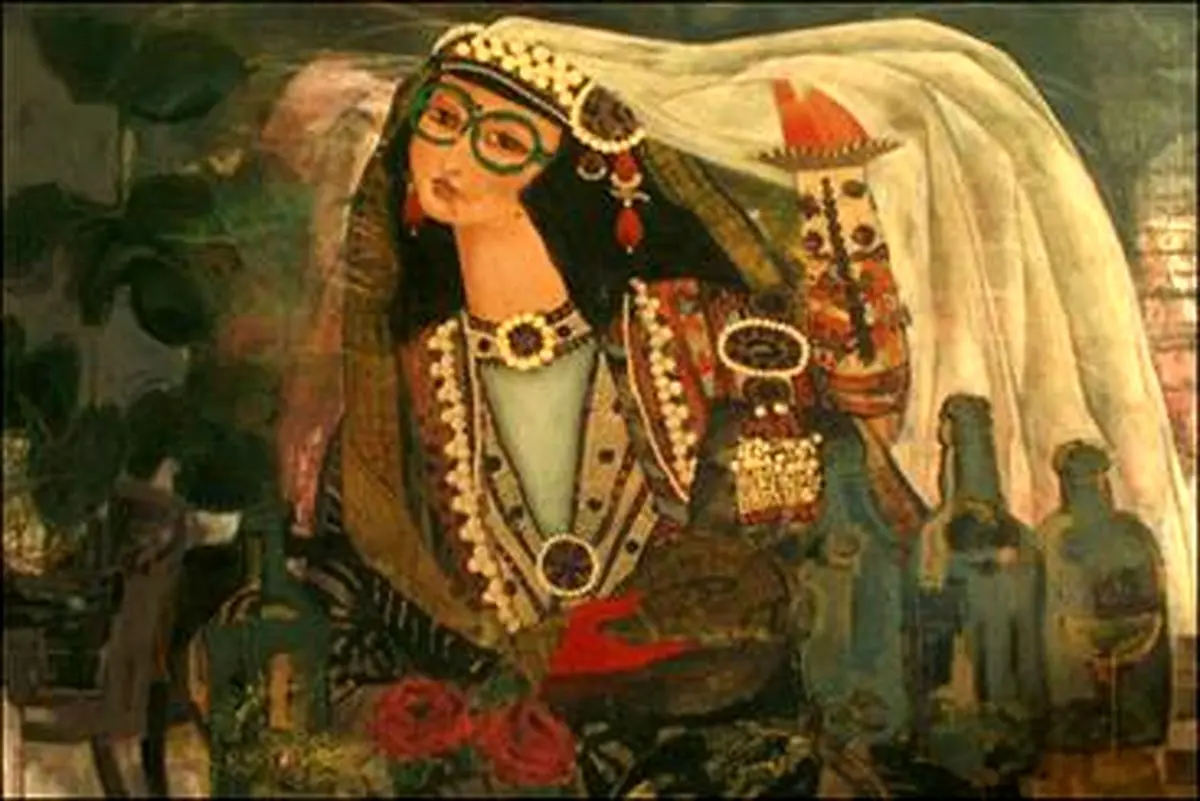 زنان قاجار عینکی شدند