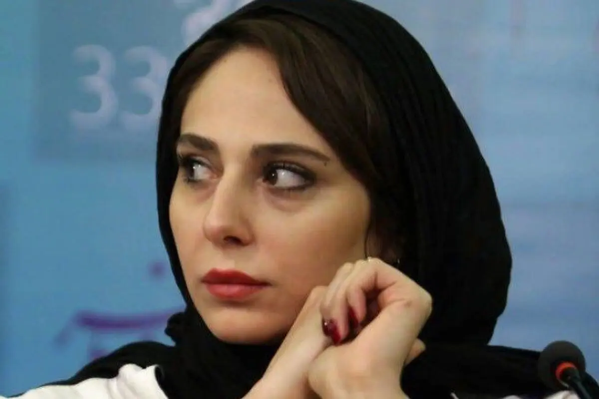 ژست بازیگر نقش سمیرا در زخم کاری در مقابل لنز دوربین /عکس