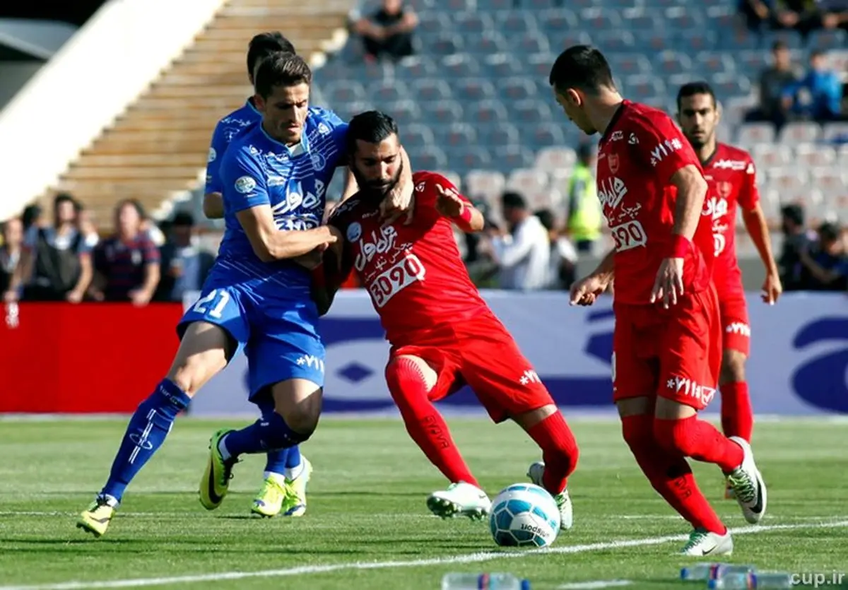 استقلال و پرسپولیس جریمه شدند/ 80 میلیون ریال جریمه برای استقلال