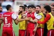 سرود قهرمانی پرسپولیس در ورزشگاه نساجی
