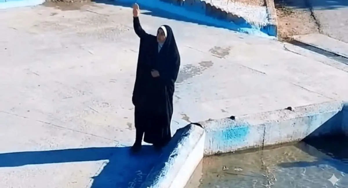 ماجرای دکتر نعمتی‌زاده دختر جونقانی که یک‌تنه جلوی اغتشاش‌گران ایستاد