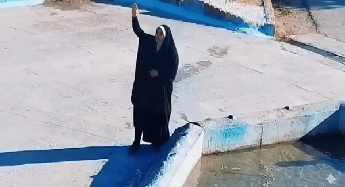 ماجرای دکتر نعمتی‌زاده دختر جونقانی که یک‌تنه جلوی اغتشاش‌گران ایستاد