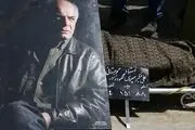 افرادی با ظاهری عجیب در مراسم تدفین سیروس گرجستانی/ عکس
