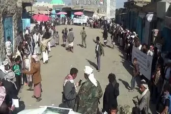 قبایل یمنی علیه تجاوز سعودی ها دست به اعتراض زدند