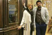 عکس آقای کارگردان با همسرش