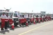 ۱۵ هزار زائر اربعین از خدمات سرپایی هلال احمر برخوردار شدند