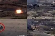  انفجار انبار سلاح ارتش عربستان در پی حمله موشکی یمن 