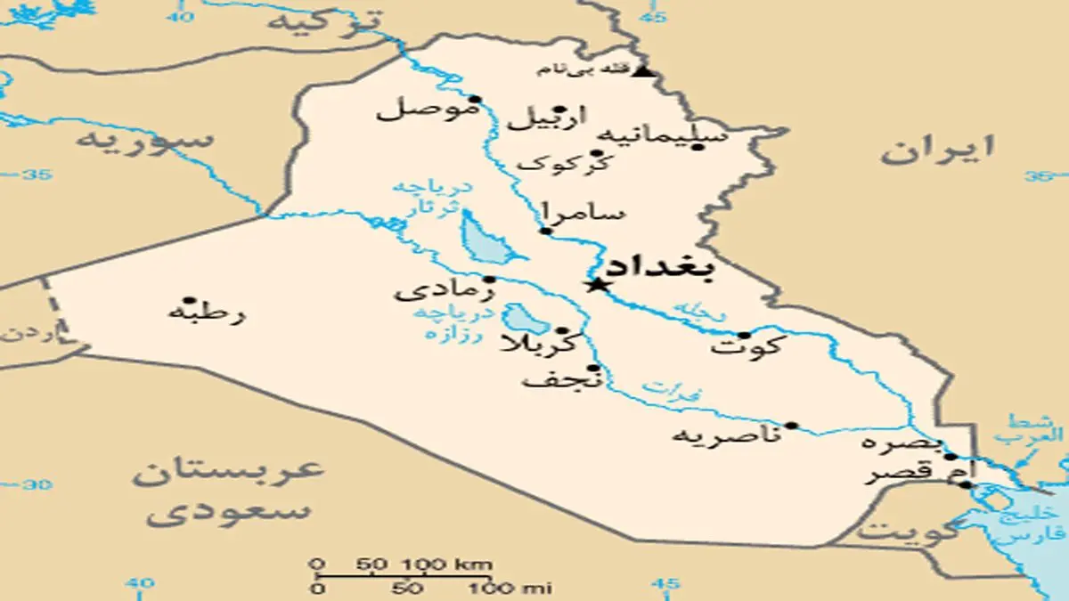آتش سوزی در ساختمان بیمارستانی در کربلا