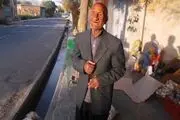 چشمان مردی که همیشه ایام تاریک است