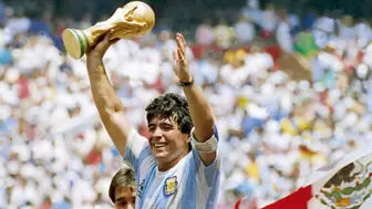 زیباترین گل مارادونا در دنیای فوتبال/ فیلم