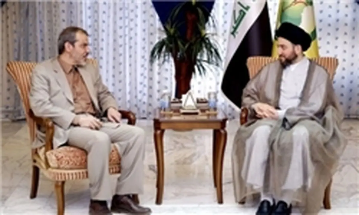 دیدار سفیر ایران در عراق با «عمار حکیم»