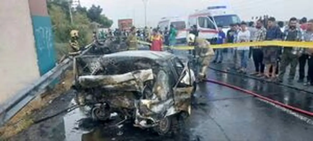 حادثه مرگبار در ورامین +عکس