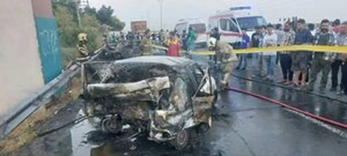 حادثه مرگبار در ورامین +عکس
