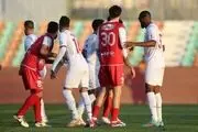 گل اول پرسپولیس به نساجی توسط علیزاده+فیلم