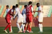گل اول پرسپولیس به نساجی توسط علیزاده+فیلم