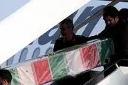 ورود پیکر مطهر سپهبد شهید حاج قاسم سلیمانی به کرمان/فیلم