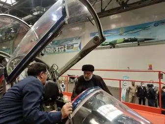 بازدید رئیسی از صنایع هواپیماسازی ایران (هسا) 