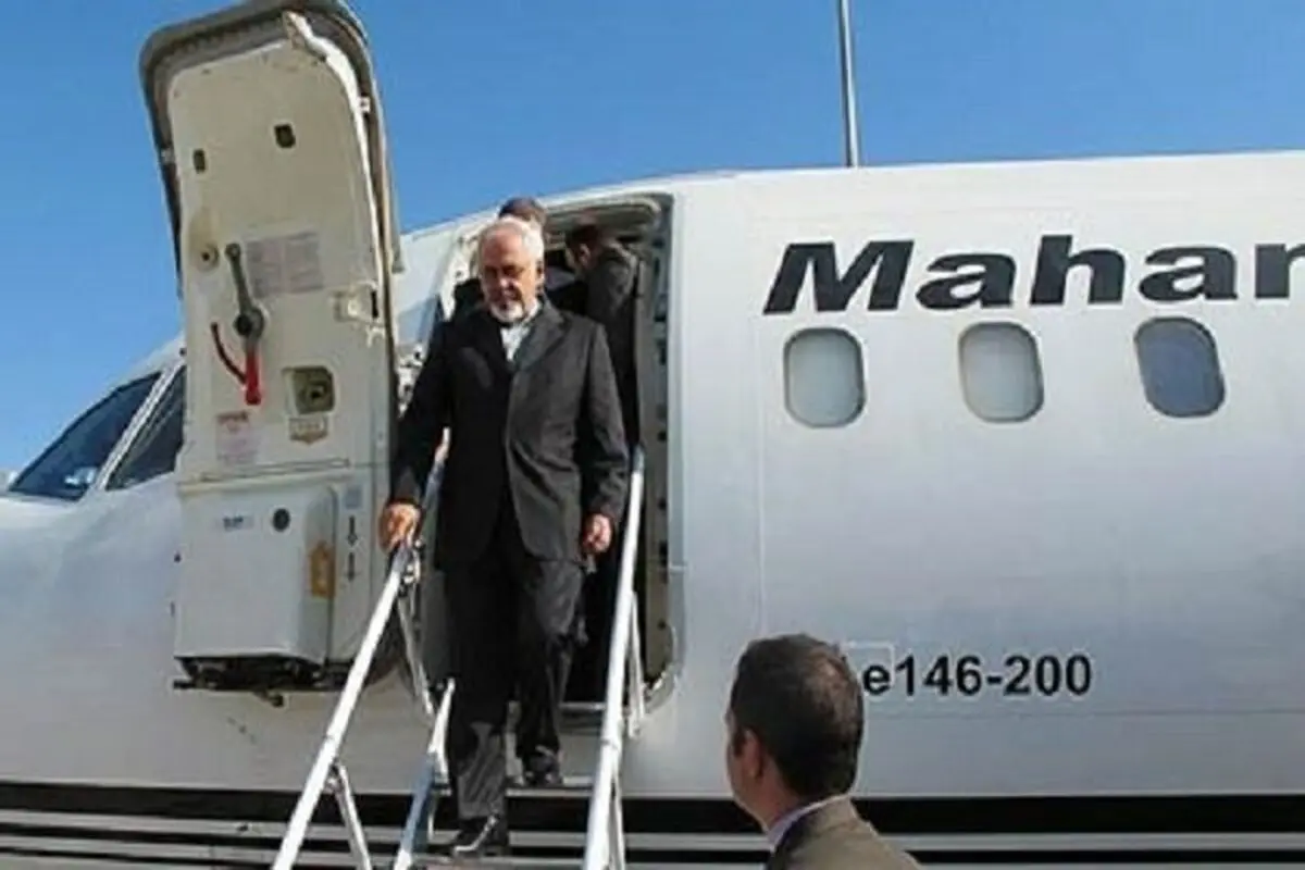 ظریف وارد مسکو شد