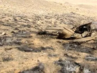 جنگنده ارتش در نایین سقوط کرد+ تصاویر