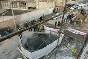 نشست زمین در تبریز