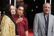 داریوش فرهنگ و همسرش در مراسم بدرقه مهرجویی