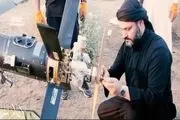 مشارکت مستقیم شیخ اکرم الکعبی در پرتاب پهپاد به اسرائیل+فیلم