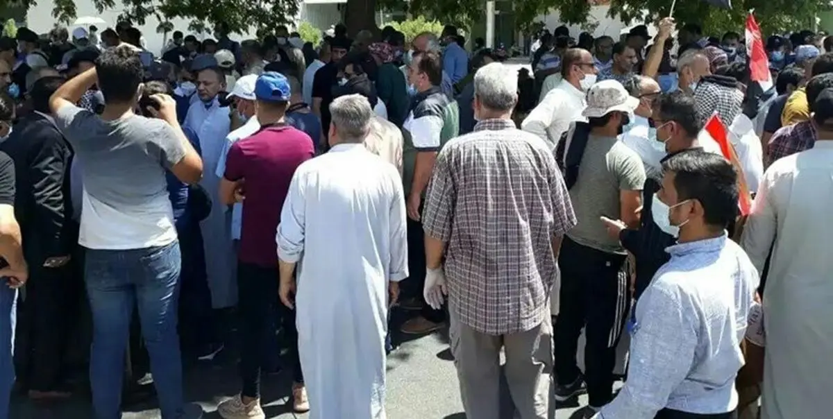 ممانعت از ورود تظاهراتکنندگان مسالمتجو به بغداد