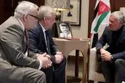 پیام رئیس جمهور روسیه به شاه اردن