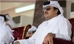 امیر قطر به پوتین نامه نوشت